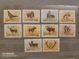 1964	Hungary	Animals (F91) - Unused Stamps