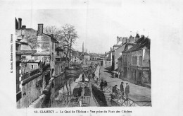 P-24-T.PL-385 : CLAMECY. QUAI DE L'ECLUSE. PENICHE - Chiatte, Barconi