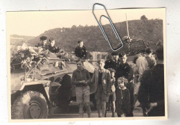 PHOTO CHAR TANK INVASION ALLEMAND EN AUTRICHE PANZERSPÄHWAGEN  Sd.Kfz. 222 - Guerra, Militares