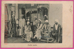 Ag2697 - EGYPT - VINTAGE POSTCARD  - Cafee Arabe -  1902 - Other & Unclassified