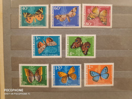 1969	Hungary	Butterflies (F91) - Unused Stamps