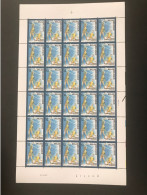 België OCB2260 Compleet Vel Plaat 2 XX Perfect - 1981-1990