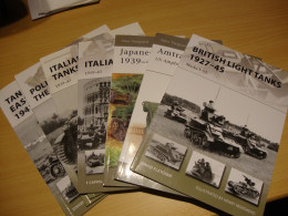 Lot De 7 Titres Osprey (blindés Ww2) - Oorlog 1939-45