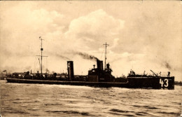 CPA Deutsches Kriegsschiff, 43, Torpedoboot, Kaiserliche Marine - Sonstige & Ohne Zuordnung