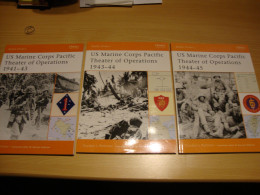 Lot De 3 Titres Osprey (US Marine Corps) - US Army