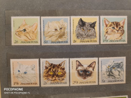 1968	Hungary	Cats (F91) - Unused Stamps