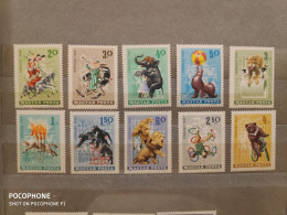 1965	Hungary	Circus (F91) - Unused Stamps