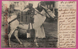 Ag2711 - EGYPT - VINTAGE POSTCARD  - 1906 - Other & Unclassified