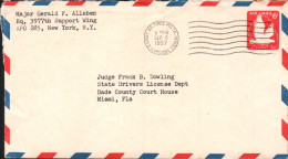 USA ETATS UNIS ENTIER LETTRE DE AIR FORCE POSTAL1957 - Covers & Documents