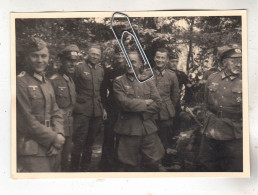 PHOTO CHAR TANK  OFFICIERS ALLEMANDS WEHRMACHT - Guerra, Militares