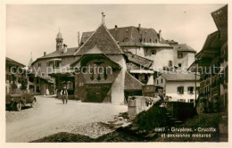 13831143 Gruyeres  Gruyere FR Crucifix Et Anciennes Mesures  - Sonstige & Ohne Zuordnung