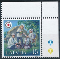 Mi 533 ** MNH / Charity, Red Cross, Nurses - Latvia