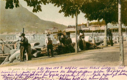 13831068 Lugano Lago Di Lugano TI Quai  - Sonstige & Ohne Zuordnung