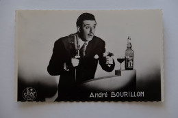 CP ANDRE BOURILLON RADIO LUXEMBOURG JOURNALISTE TOUR DE FRANCE CYCLISME  PUB ST RAPHAEL QUINQUINA  EDITIONS STAR PARIS - Personalidades Deportivas