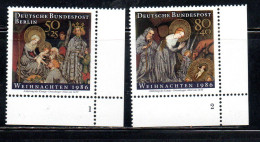 GERMANY  GERMANIA BERLIN BERLINO 1986 CHRISTMAS NATALE WEIHNACHTEN NOEL NAVIDAD NATAL COMPLETE SET SERIE COMPLETA MNH - Ongebruikt