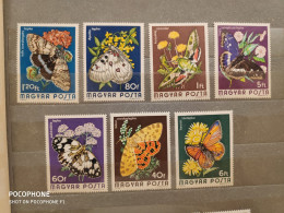1974	Hungary	Butterflies (F91) - Unused Stamps