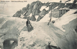 SUISSE - Pilatus Kulm - Betriebseröffnung 1910 - Animé - Carte Postale Ancienne - Andere & Zonder Classificatie