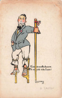 ILLUSTRATEUR - Fautes De Nouvelles Chaussures De Vos Pieds évitez L'usure - Colorisé - H.Lautan - Carte Postale Ancienne - Other & Unclassified