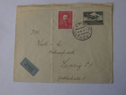CZECHOSLOVAKIA  AIRMAIL COVER  1938 - Other & Unclassified