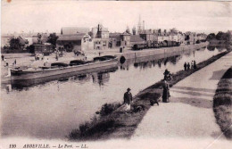 80 - Somme -  ABBEVILLE - Le Port - Péniche - Abbeville