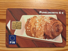 Phonecard Finland - Cinnamon Bun - Finlandia