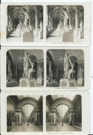 PHOTOS STÉRÉOSCOPIQUES - PARIS - LE LOUVRE - Lot De 3 Vues - Photos Steglitz- Berlin 1904 - Stereoscoop