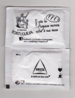 Sachet De Sucre " A PADARIA PORTUGUESA" Boulanger Pain Portugal (scann Recto-verso) [S080]_Di106 - Sucres