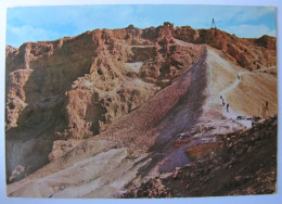 ISRAËL - MASSADA - The Rampart That Leads Up To The Mountain's Top - Israel