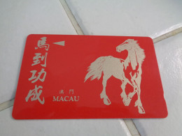 Macau Phonecard - Macao