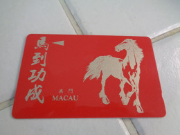 Macau Phonecard - Macau