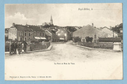 1899  CPA  FAYL-BILLOT  (Haute-Marne)  Le Pont Et Rue Du Vaux  -  Enfants  +++++++ - Fayl-Billot