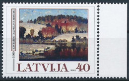 Mi 539 ** MNH / Painter Vilhelms Purvītis, Painting, Art - Lettland