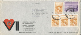 Argentina Air Mail Cover Sent To Denmark 9-4-1973 - Luchtpost