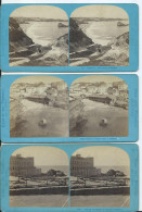 PHOTOS STÉRÉOSCOPIQUES - BIARRITZ - Lot De 3 Vues - Stereo-Photographie