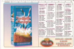 Calendarietto - MERAK - Putignano - Bari - Anno 1999 - Formato Piccolo : 1991-00