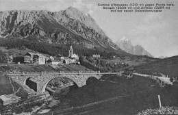 CORTINA D'AMPEZZO Gegen Punta Nera, Sorapis Und Antelao Mit Der Neuen  Dolomitenstrasse - Altri & Non Classificati