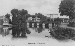 ABBEVILLE - Le Pont Levis - Pêcheurs - Abbeville