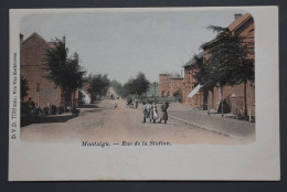 Montaigu - Rue De La Station - Ed. D.V.D. 7739 - Vve Van Kerkhoven - 1900! - Leuven
