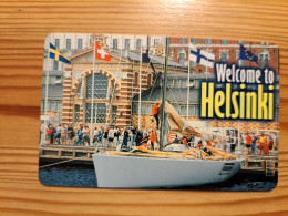 Phonecard Finland, HPY - Helsinki, Sailing Ship - Finnland