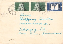 SCHWEIZ - BRIEF 1948 ZÜRICH - LEIPZIG / 6313 - Lettres & Documents