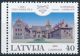 Mi 555 C ** MNH / Cesvaine Palace, Architecture - Lettland