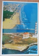 CARTOLINA ITALIA 1998 VENEZIA LIDO JESOLO SPIAGGIA E FARO Italy Postcard ITALIEN Ansichtskarten - Venezia (Venice)