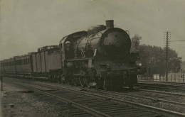 Locomotive, Prise De Guerre, Armistice 14-18, Devenue 230 E 1 à 10 - Photo L. Hermann - Trenes