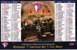 Calendarietto - Ricaroka - Ristorante - American Bar - Anno 1999 - Tamaño Pequeño : 1991-00