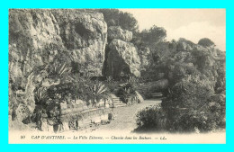 A803 / 079 06 - CAP D'ANTIBES Villa Eilenroc Chemin Dans Les Rochers - Otros & Sin Clasificación