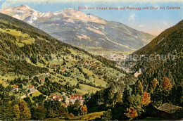 13823461 Passugg GR Und Chur Mit Calanda Blick Vom Chalet Grida  - Autres & Non Classés