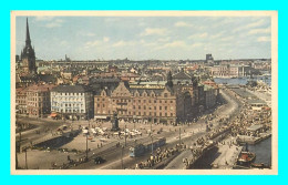 A807 / 135 SUÈDE STOCKHOLM Slussen Och Skeppsbron ( Timbre ) - Suède