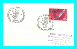 A811 / 235 Suisse Timbre Et Cachet 1973 6441 RUTLI - Briefe U. Dokumente