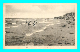 A808 / 261 14 - LUC SUR MER Plage à L'heure Du Bain - Luc Sur Mer