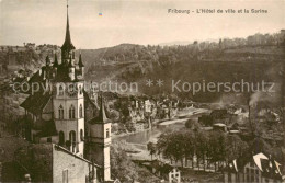 13823348 Fribourg FR Hotel De Ville Et La Sarine Fribourg FR - Other & Unclassified